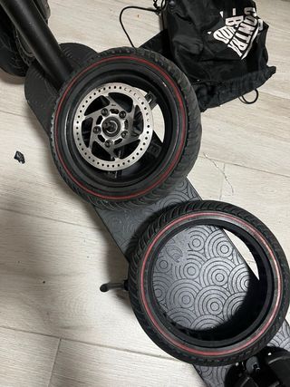 Patinete eléctrico negro smartGyro