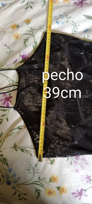 Vestido fiesta lentejuelas Calcedonia