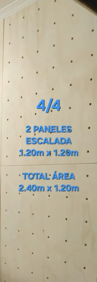 2 Paneles Escalada 1.20m x 1.20m Bulto 4/4