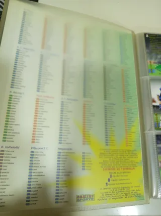 Colección Cromos Panini Liga 2002-2003