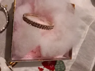 Bracciale tennis doppio giro rigido donna rosa