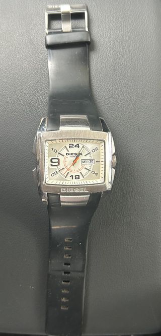 Reloj Diesel Original Negro/Plata