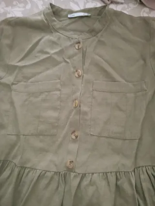 Vestido verde oliva talla L