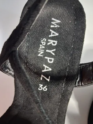 Zapatos de tacón Marypaz negros talla 36