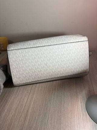 Borsa Michael Kors Grigio Bianco