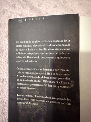 Una llama entre cenizas / An Ember in the Ashes...