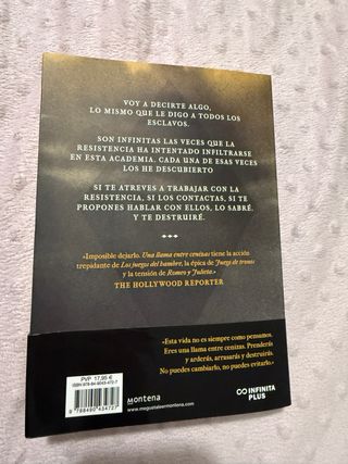 Una llama entre cenizas / An Ember in the Ashes...