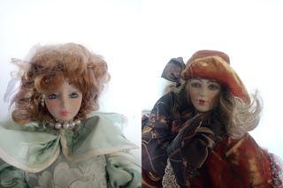 2 Bambole di porcellana