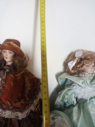 2 Bambole di porcellana