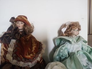 2 Bambole di porcellana