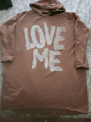 Vestido Sudadera LOVE ME Talla L