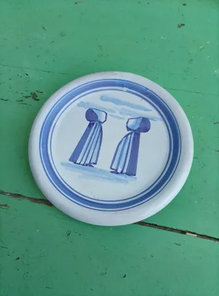 prato decorativo C. Vieira