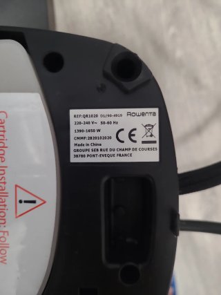 Plancha de vapor Rowenta ixeo QR1020D1