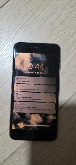 iPhone 6S Plus Space Gray para piezas