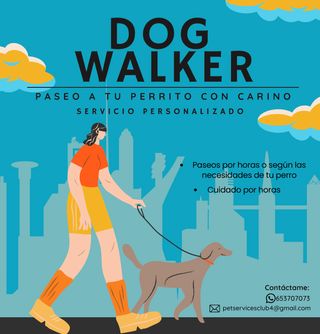 PASEO Y CUIDADO DE PERROS Y GATOS