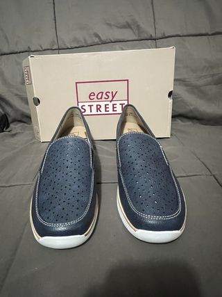 Zapatos planos Easy Street azul talla 39