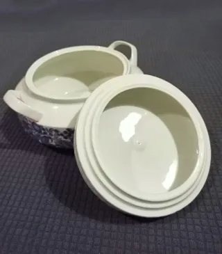 Sopera Floral Azul PONTESA Años 60