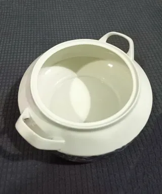 Sopera Floral Azul PONTESA Años 60