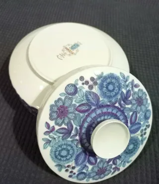 Sopera Floral Azul PONTESA Años 60