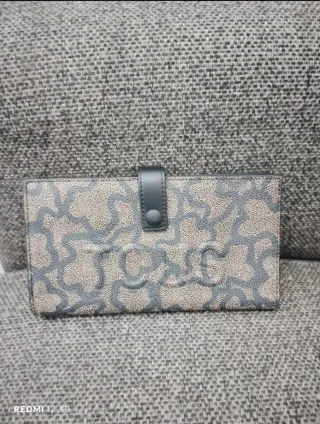 Monedero Tous Beige y Gris