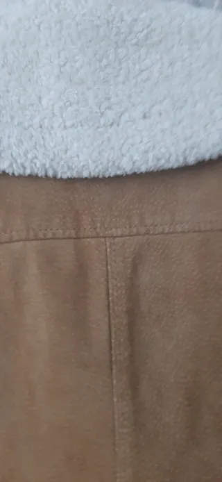 Cazadora efecto ante Zara forrada talla M