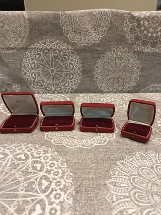 OCASIÓN Estuches para Joyería y Bisutería. Rojo