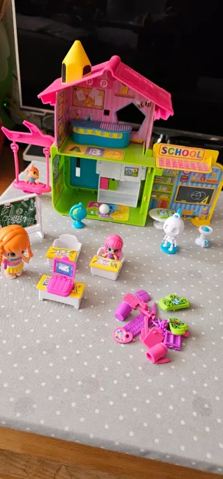 Pinypon Escuela con Figuras y Accesorios