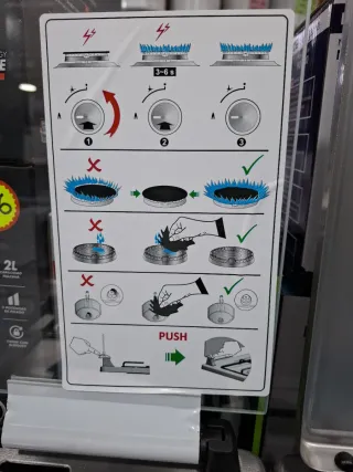 Cocina Gas Johnson Butano/Natural