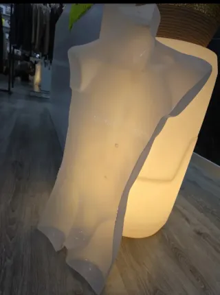 Expositor Torso Hombre PVC