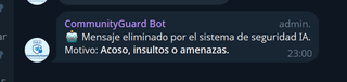 Bot Moderador Telegram PRO – Seguridad + IA
