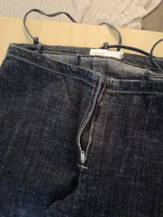 Pantalones Ichi Azul Acampanados