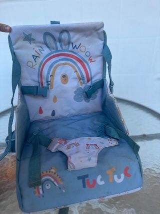 Asiento portátil bebé estampado Tuctuc