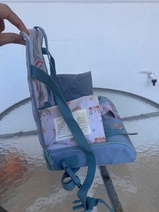 Asiento portátil bebé estampado Tuctuc