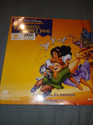 El Jorobado de Notre Dame LASER DISC Español
