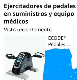 Máquina Pedaleta Eléctrica con Mando