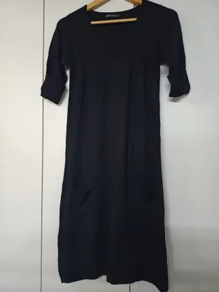 Vestido negro Ada Patti Talla S