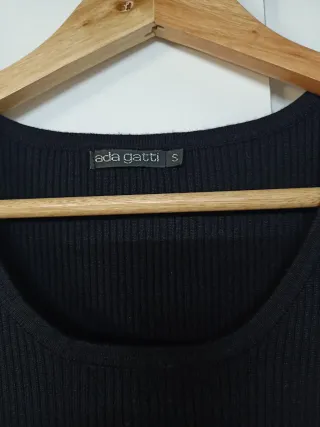 Vestido negro Ada Patti Talla S