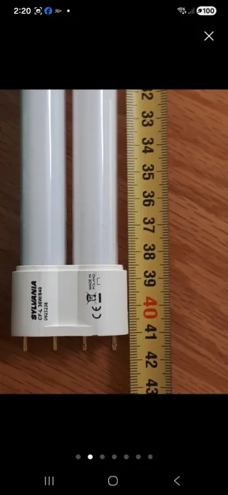 Tubo Fluorescente Sylvania PL-36W 840