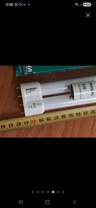 Tubo Fluorescente Sylvania PL-36W 840