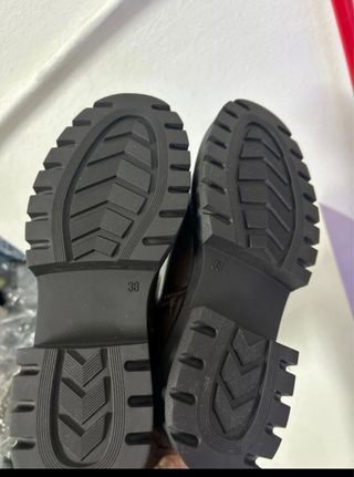 Stivali donna marrone tg 38 con zip nuovo