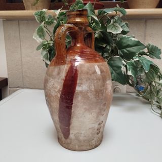 ANTICA E RARA OLIERA IN TERRACOTTA ORCIO DEL 1800