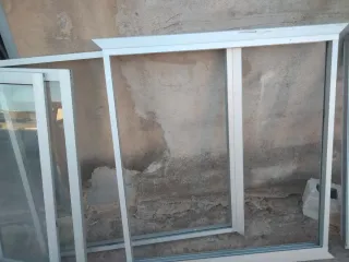 2 Ventanas de Aluminio 120/123. 122/117