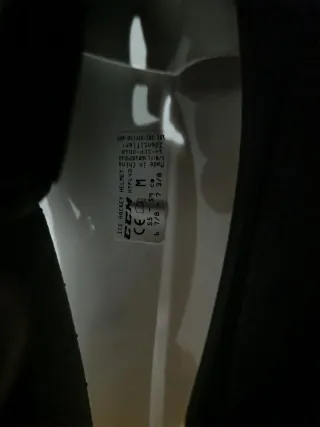 Casco CCM Hockey Blanco