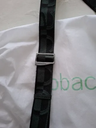 Bolso bandolera piel Abaccino negro