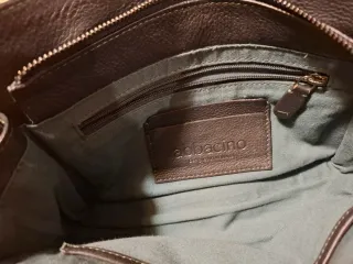 Bolso bandolera piel Abaccino negro