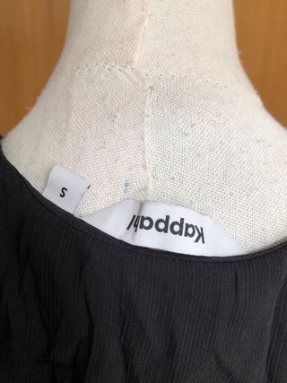 Vestido largo volantes KappAhl Talla S/M