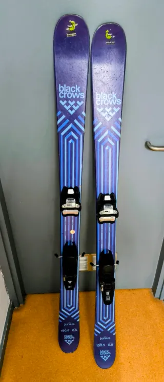 Esquís Black Crows Junius 150 + Fijaciones Marker