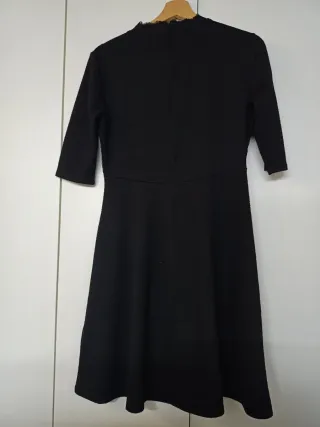 Vestido Cortefiel Negro Talla S