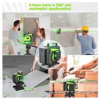 Livella Laser Verde 360°