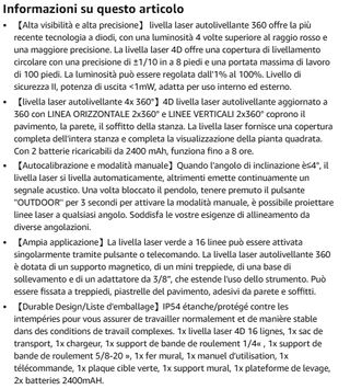 Livella Laser Verde 360°